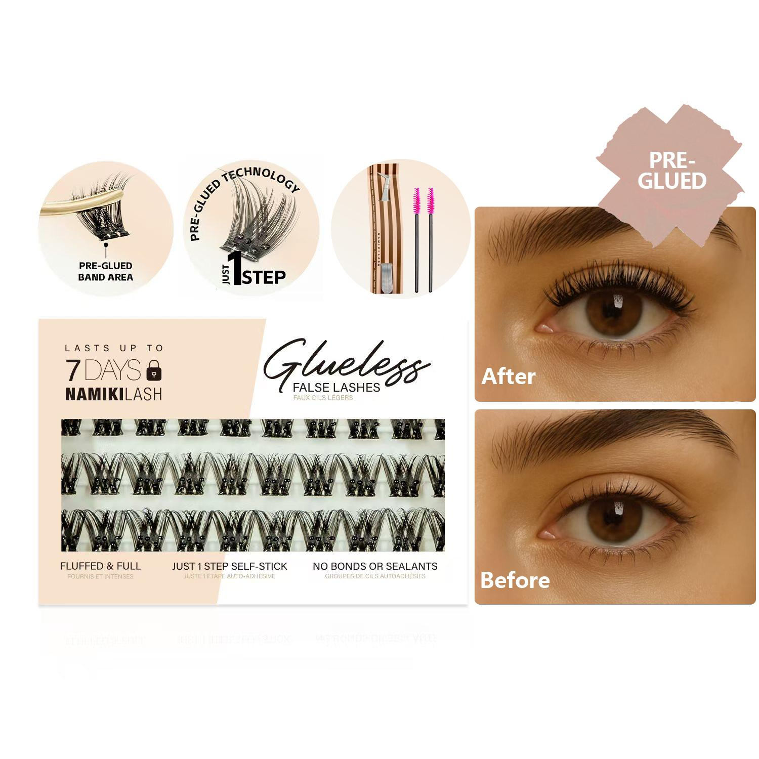 NEW Patent Self-Stick Lash Kit No Glue Needed