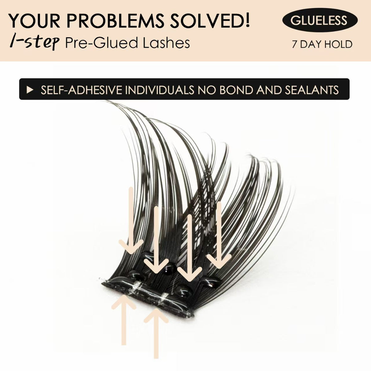 Aura Glue-Free Lash Kit – Easy Wispy Everyday Lashes