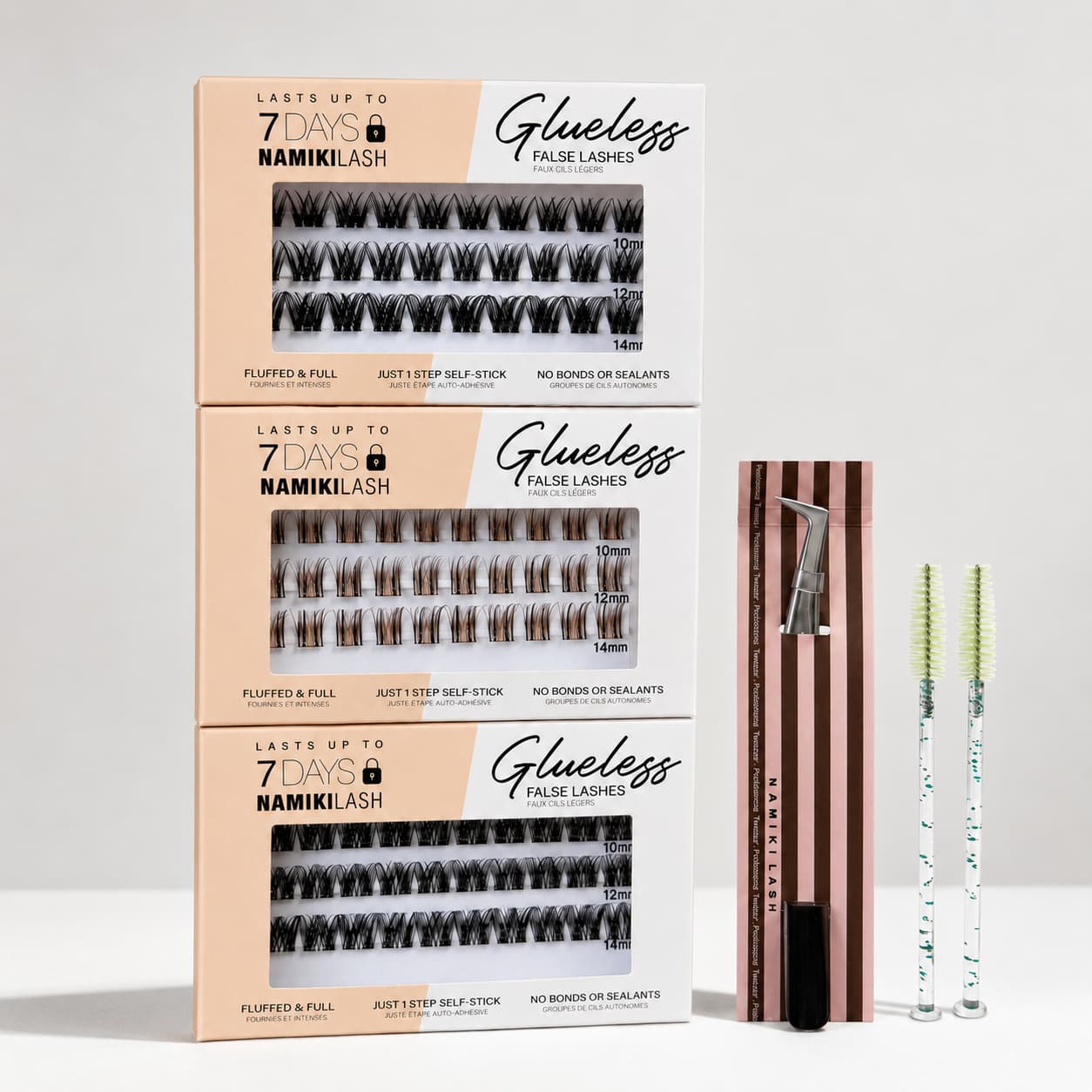 NEW Patent Self-Stick Lash Kit No Glue Needed