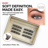Suki Pre-Mapped Glueless Lash Kit – Natural Everyday Look